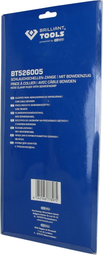 Produktbild Schlauchschellen-Zange, mit Bowdenzug bild 4
