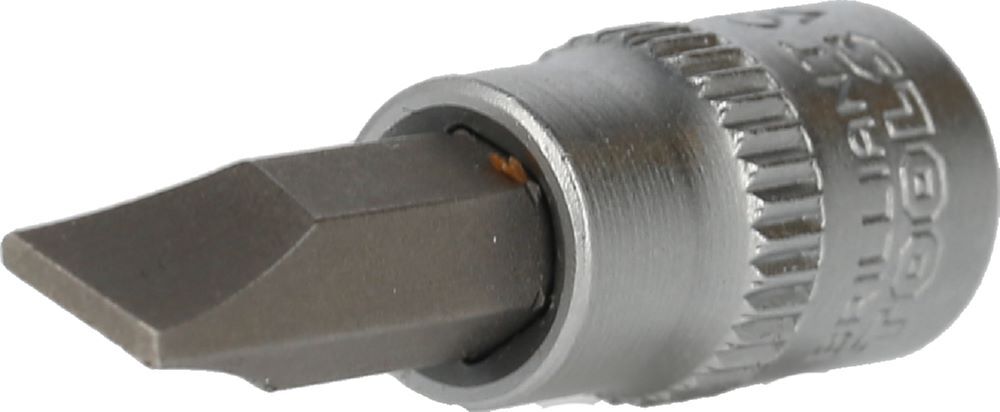 Produktbild Brilliant Tools Schlitz Bit Stecknuss 1/4 Zoll 1,2 x 7 mm
