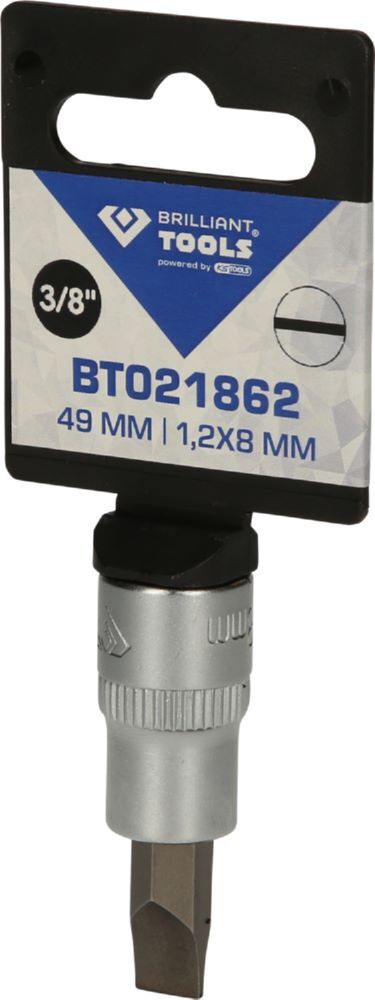 Produktbild 3/8" Schlitz Bit-Stecknuss, 2 x 8 mm bild 3