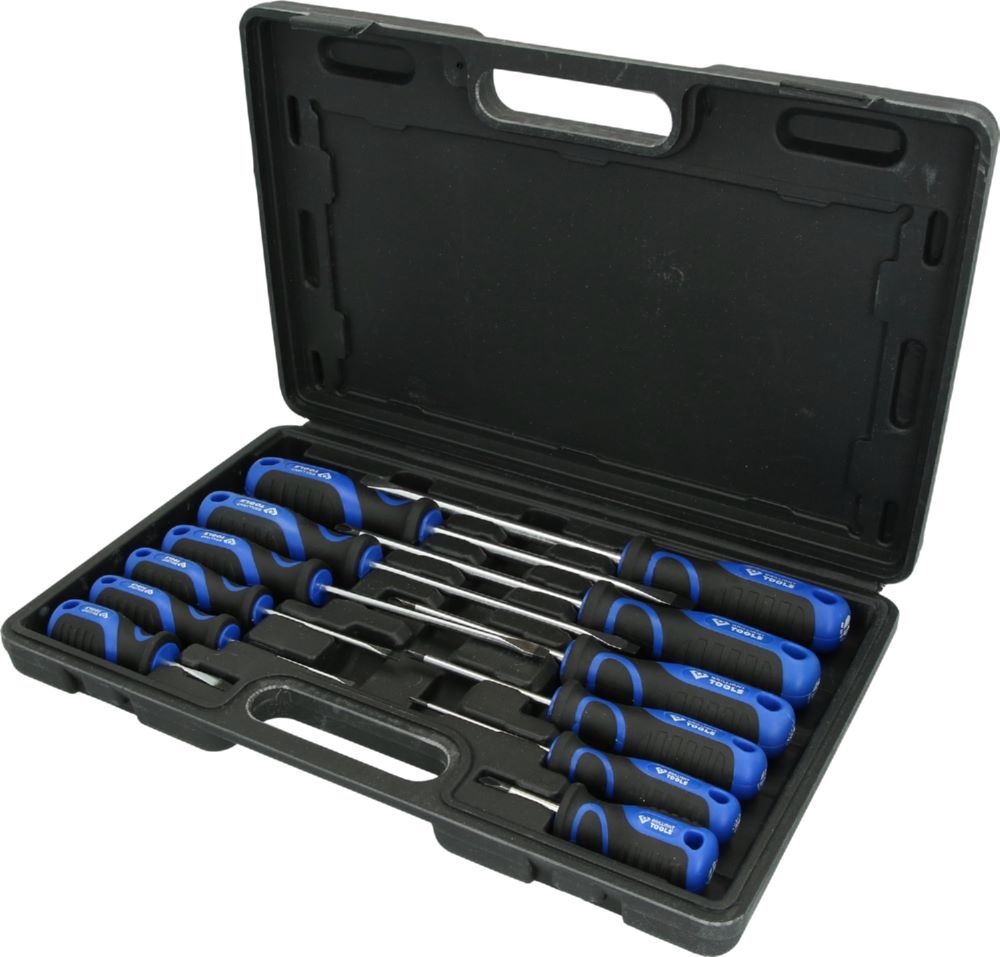 Produktbild Brilliant Tools Schraubendreher Satz Schlitz PH 12 teilig