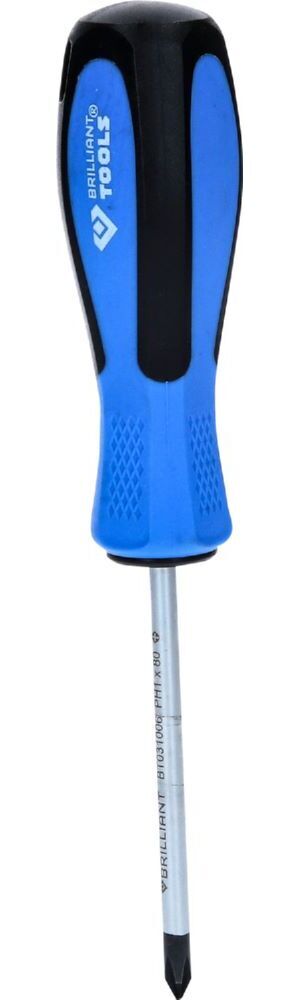 Produktbild Brilliant Tools Schraubendreher Kreuzschlitz PH1 x 80 mm
