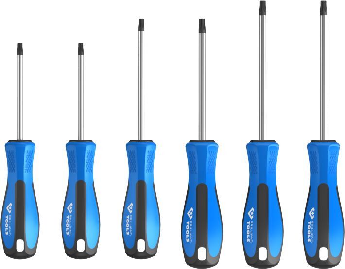Produktbild Brilliant Tools Schraubendreher Satz TORX 6 teilig
