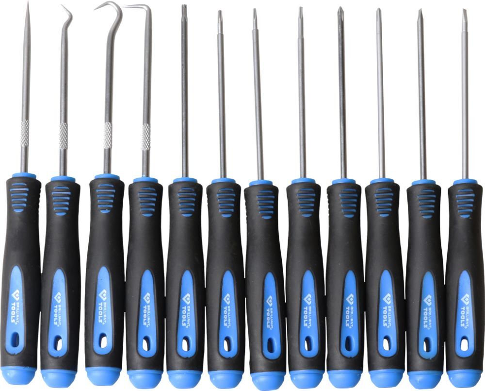 Produktbild Brilliant Tools Haken und Schraubendreher Satz 12 teilig