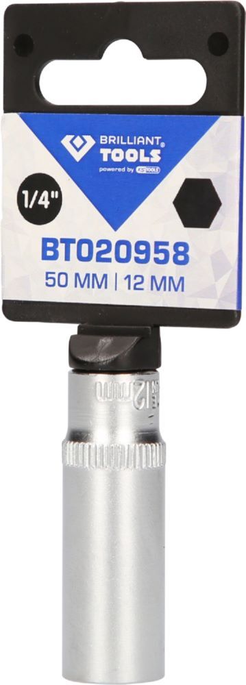 Produktbild 1/4" Sechskant-Stecknuss, lange Ausführung, 12 mm bild 3