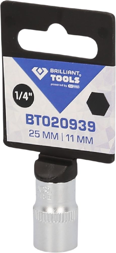 Produktbild 1/4" Sechskant-Stecknuss, 11 mm bild 3