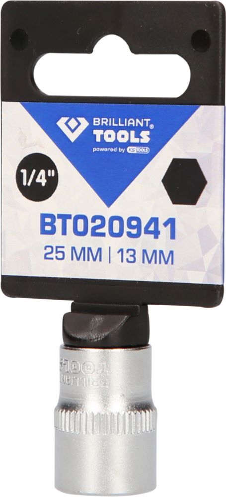 Produktbild 1/4" Sechskant-Stecknuss, 13 mm bild 3