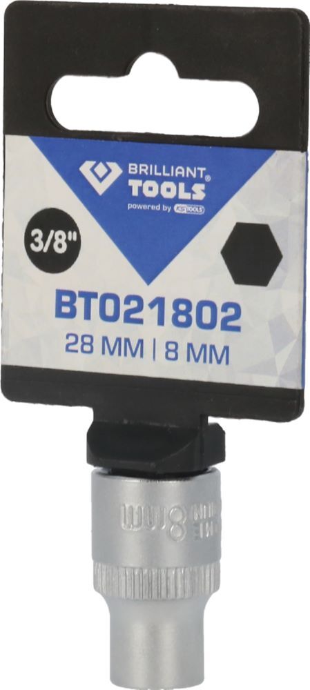 Produktbild 3/8" Sechskant-Stecknuss, 8 mm bild 3