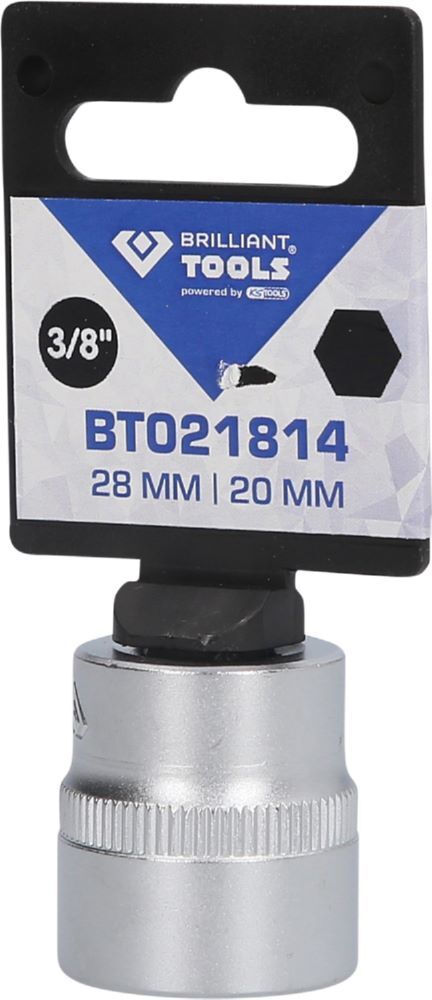 Produktbild 3/8" Sechskant-Stecknuss, 20 mm bild 3
