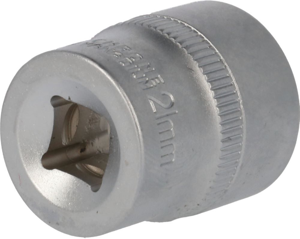 Produktbild 3/8" Sechskant-Stecknuss, 21 mm bild 2