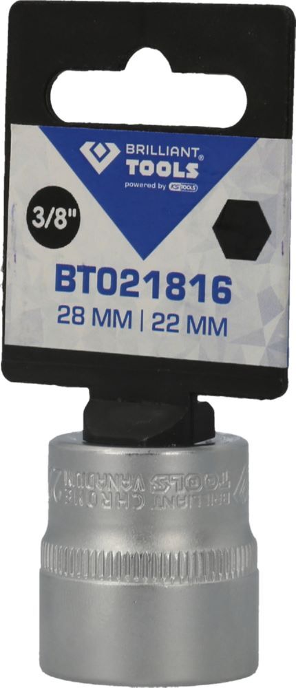 Produktbild 3/8" Sechskant-Stecknuss, 22 mm bild 3
