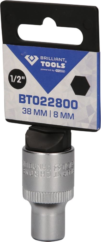 Produktbild 1/2" Sechskant-Stecknuss, 8 mm bild 3