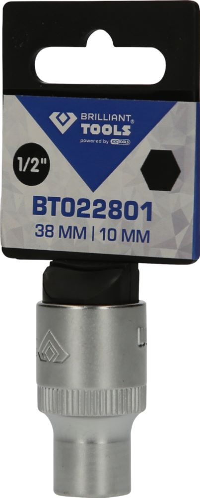 Produktbild 1/2" Sechskant-Stecknuss, 10 mm bild 3