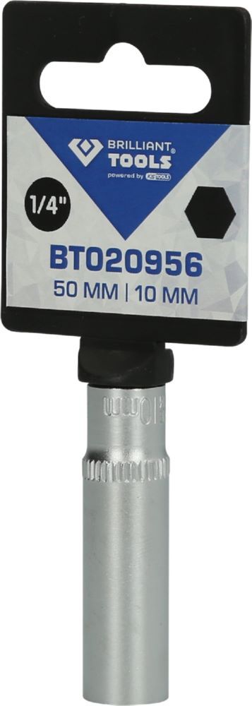 Produktbild 1/4" Sechskant-Stecknuss, lange Ausführung, 10 mm bild 3