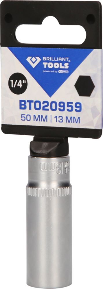 Produktbild 1/4" Sechskant-Stecknuss, lange Ausführung, 13 mm bild 3