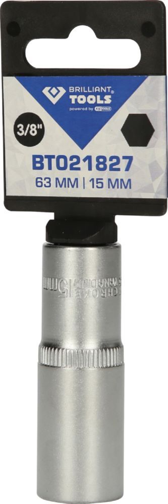 Produktbild 3/8" Sechskant-Stecknuss, lange Ausführung, 15 mm bild 3