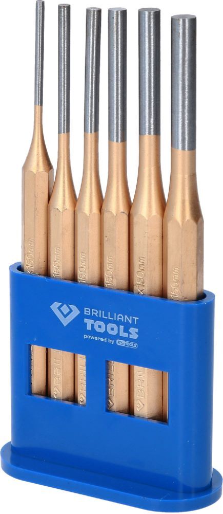 Produktbild Brilliant Tools Splintentreiber Durchtreiber Satz 6 teilig