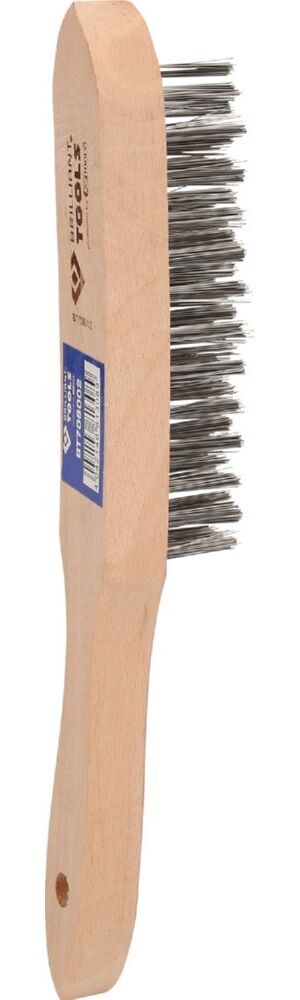 Produktbild Stahl-Handdrahtbürste 4-reihig, 290mm bild 4
