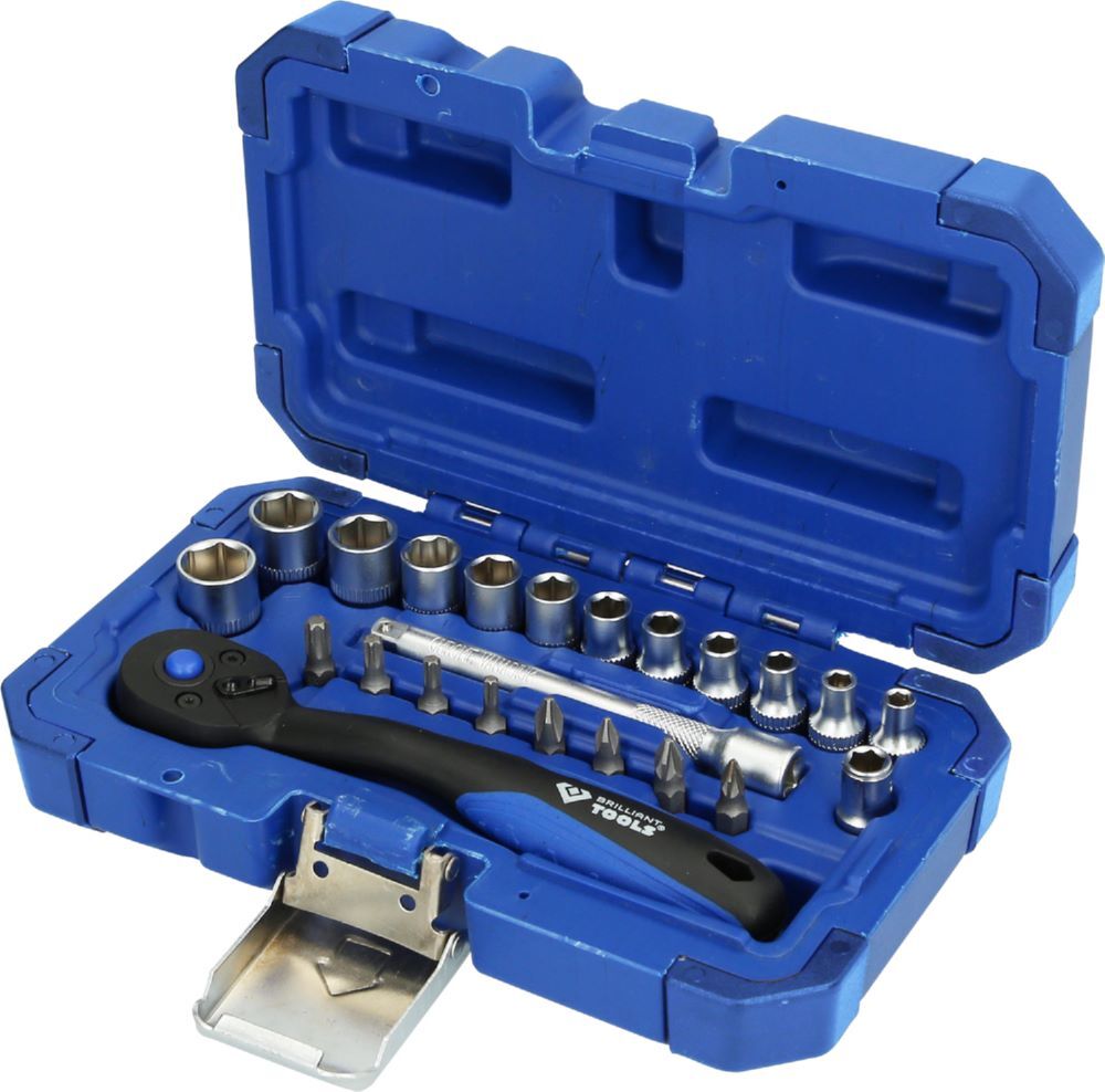 Produktbild Brilliant Tools Steckschlüssel Satz 23 teilig