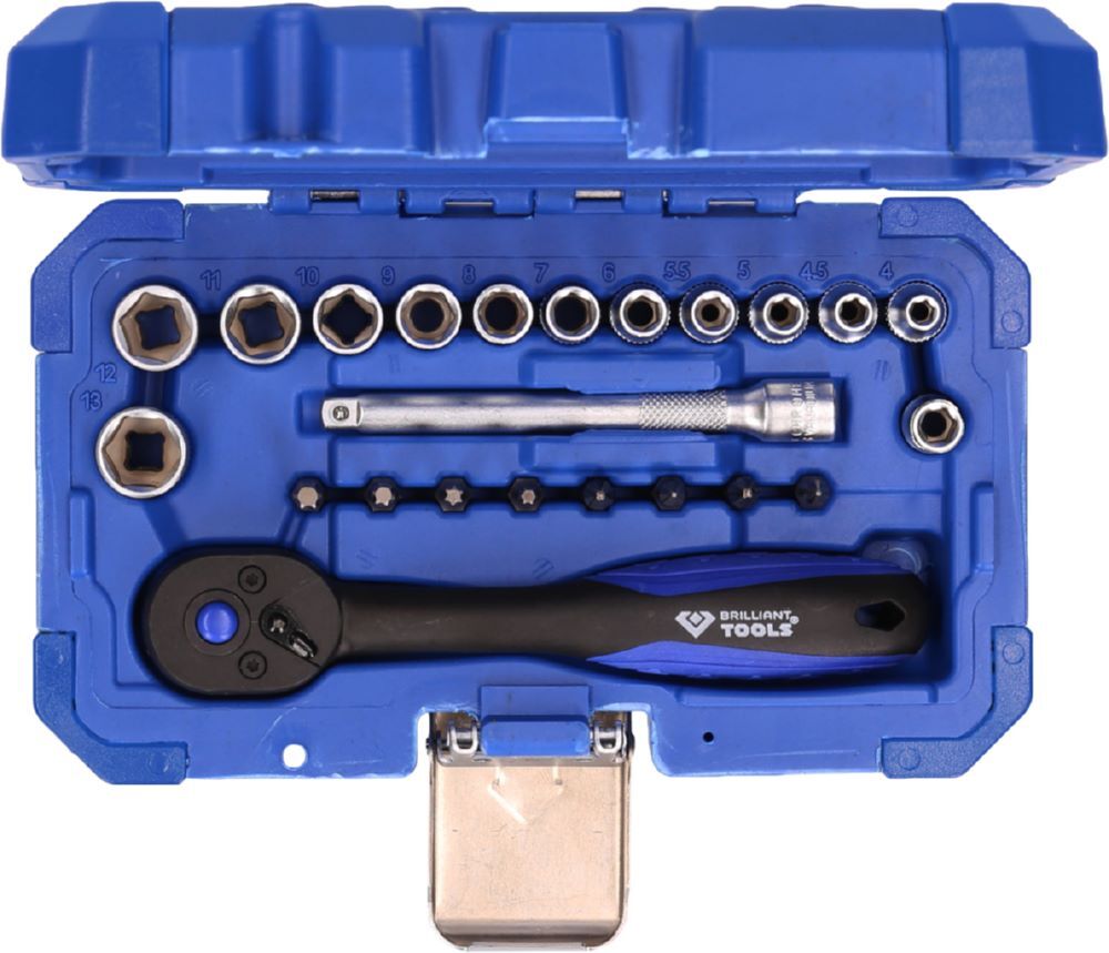 Produktbild 1/4" Steckschlüssel-Satz, 23-tlg bild 3