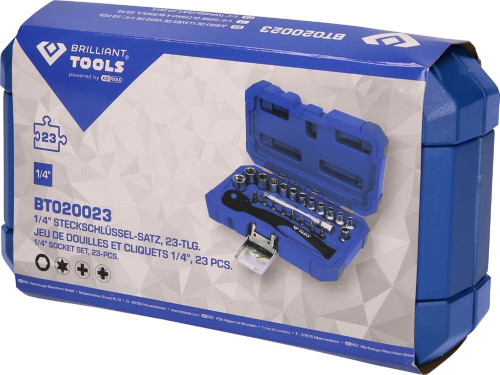 Produktbild 1/4" Steckschlüssel-Satz, 23-tlg bild 5