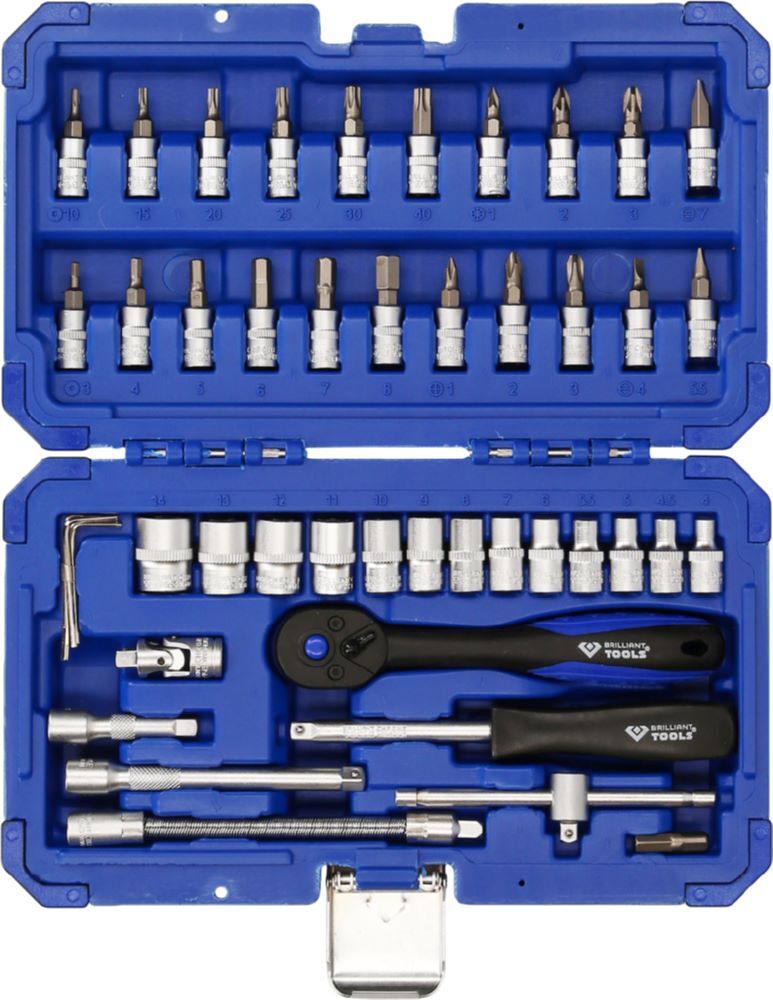 Produktbild 1/4" Steckschlüssel-Satz, 46-tlg bild 3