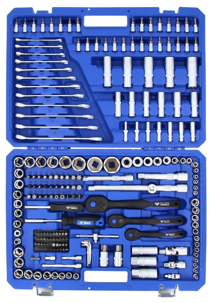 Produktbild Steckschlüssel-Satz, 216-tlg, 1/4", 3/8", 1/2" bild 3