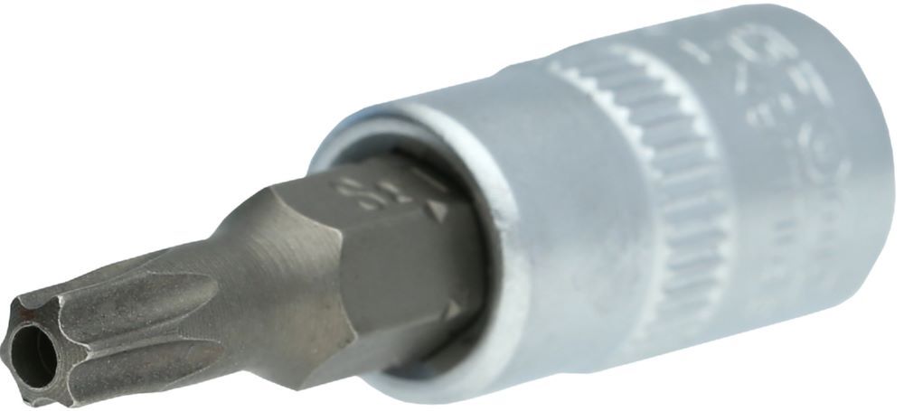 Produktbild Brilliant Tools Torx Bit Stecknuss 1/4 Zoll mit Stirnlochbohrung TB25