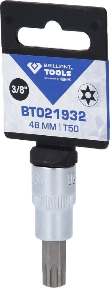 Produktbild 3/8" Torx-Bit-Stecknuss, mit Stirnlochbohrung, TB50 bild 3