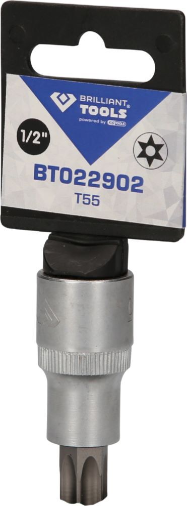 Produktbild 1/2" Torx-Bit-Stecknuss, mit Stirnlochbohrung, TB55 bild 3