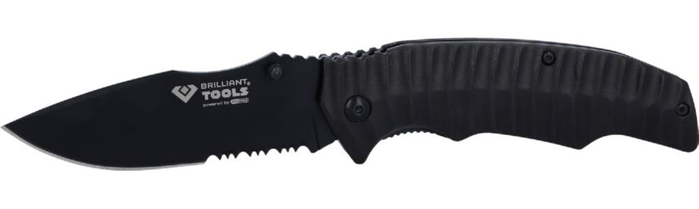 Produktbild Brilliant Tools Klappmesser mit Arretierung und Tasche