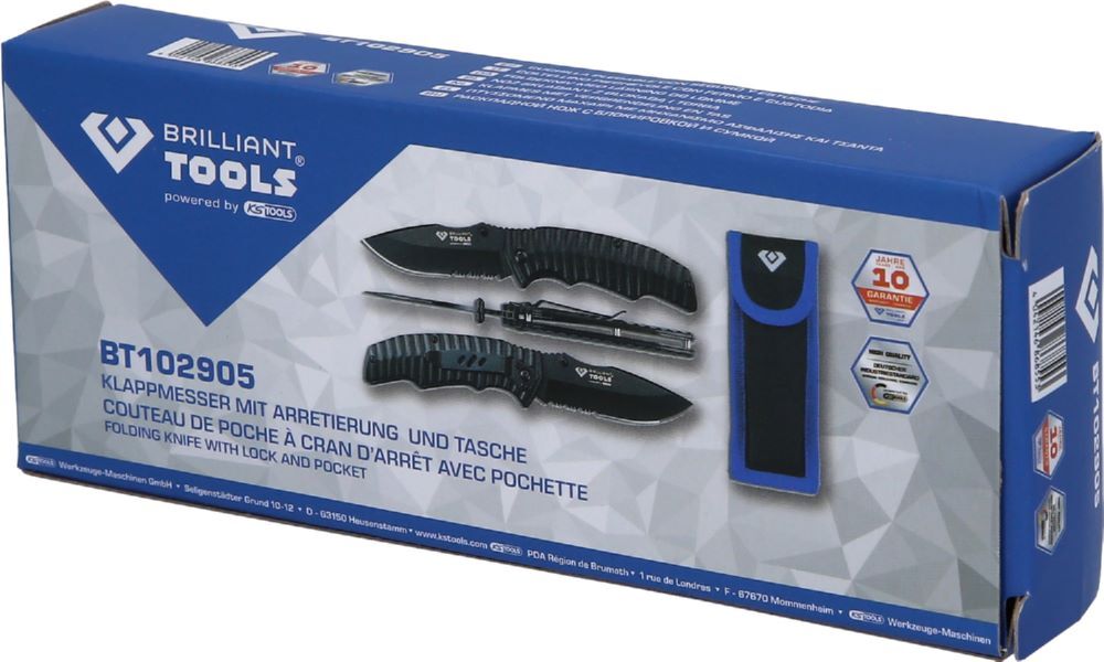 Produktbild Klappmesser mit Arretierung und Tasche bild 5
