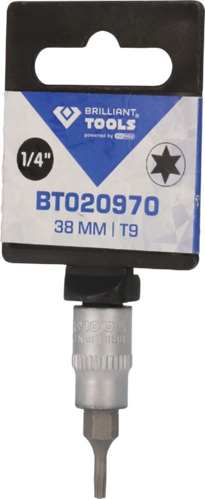 Produktbild 1/4" Torx-Bit-Stecknuss, T9 bild 3