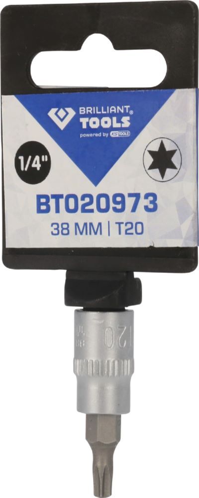 Produktbild 1/4" Torx-Bit-Stecknuss, T20 bild 3