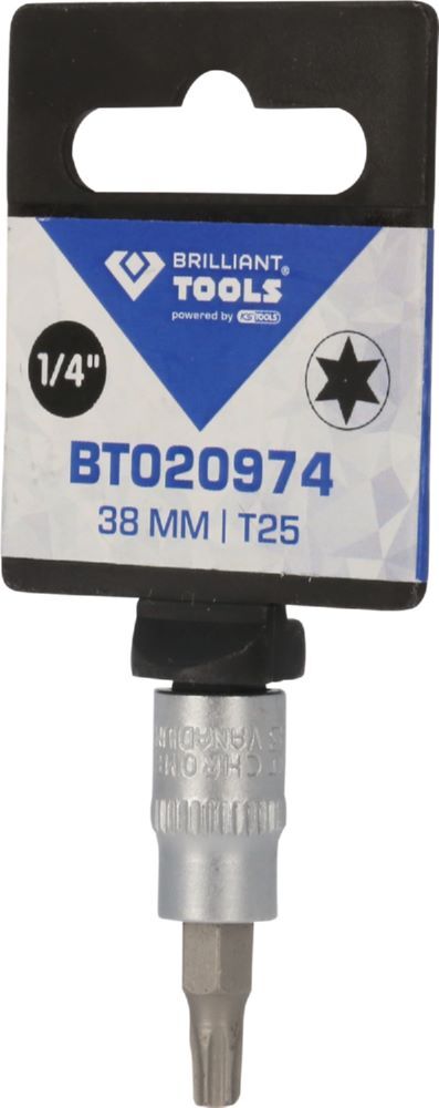 Produktbild 1/4" Torx-Bit-Stecknuss, T25 bild 3