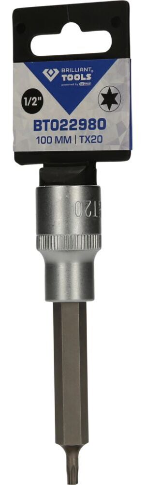 Produktbild 1/2" Torx-Bit-Stecknuss, 100 mm lang, T20 bild 3