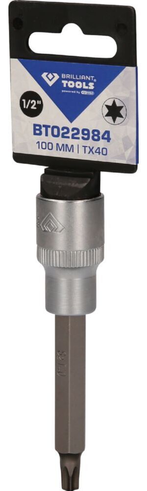Produktbild 1/2" Torx-Bit-Stecknuss, 100 mm lang, T40 bild 3