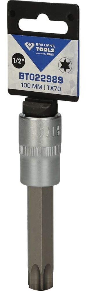 Produktbild 1/2" Torx-Bit-Stecknuss, 100 mm lang, T70 bild 3