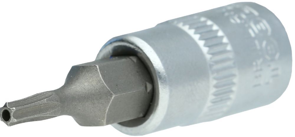 Produktbild Brilliant Tools Torx Bit Stecknuss 1/4 Zoll mit Stirnlochbohrung TB9