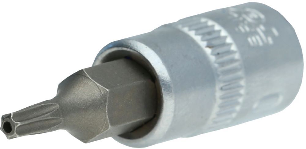 Produktbild Brilliant Tools Torx Bit Stecknuss 1/4 Zoll mit Stirnlochbohrung TB10
