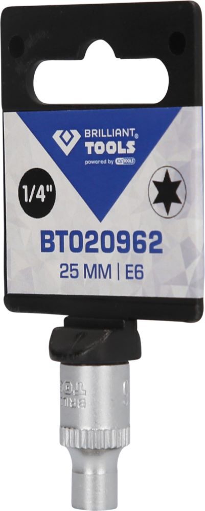 Produktbild 1/4" Torx-E-Stecknuss, E6 bild 3
