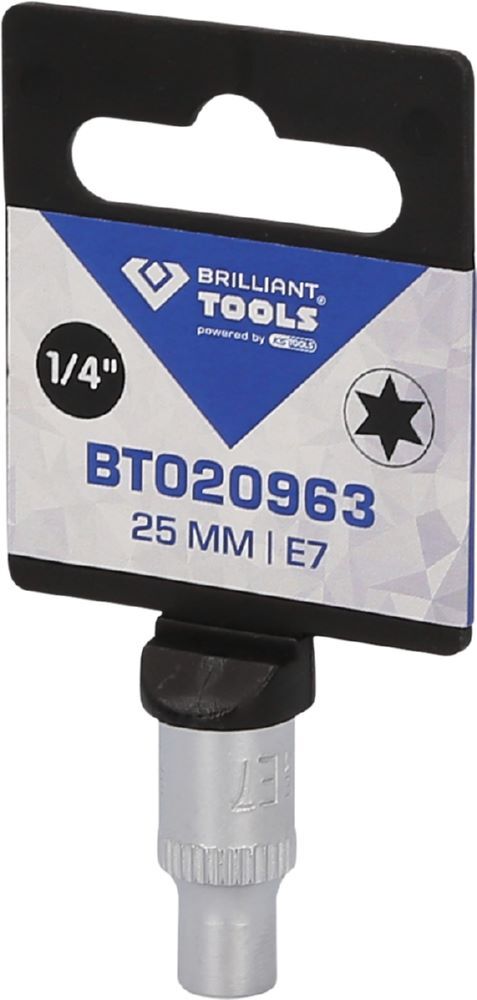 Produktbild 1/4" Torx-E-Stecknuss, E7 bild 3