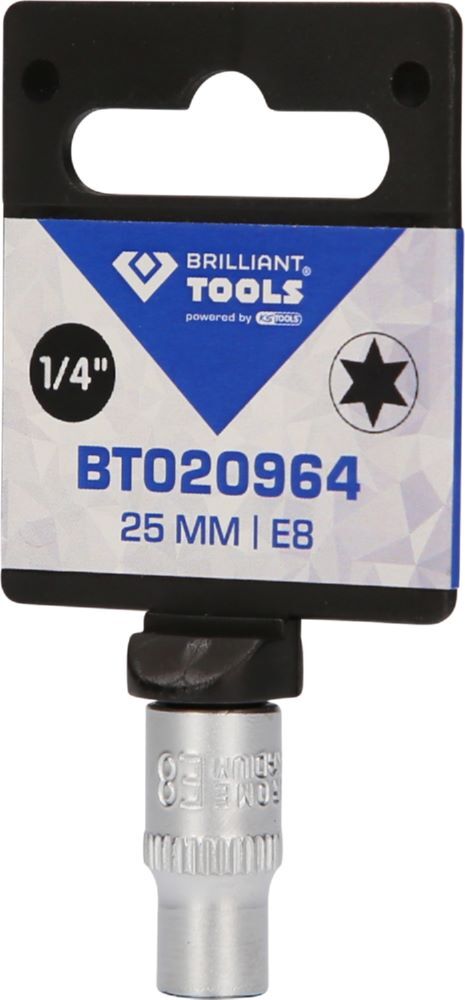 Produktbild 1/4" Torx-E-Stecknuss, E8 bild 3