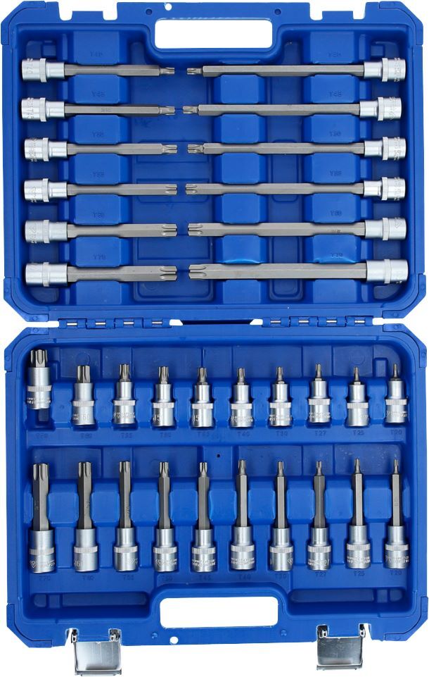 Produktbild 1/2" Bit-Stecknuss-Satz, 32-tlg, Torx-Profil bild 3
