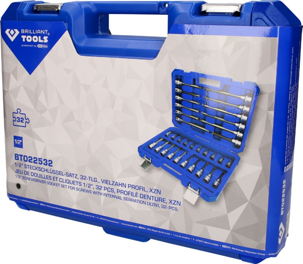 Produktbild 1/2" Bit-Stecknuss-Satz, 32-tlg, Torx-Profil bild 5