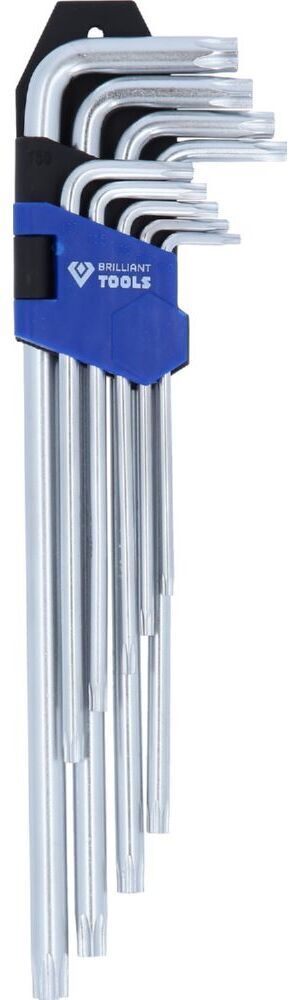 Produktbild Winkelstiftschlüssel-Satz, 9-tlg, Torx®-Profil, lang bild 3