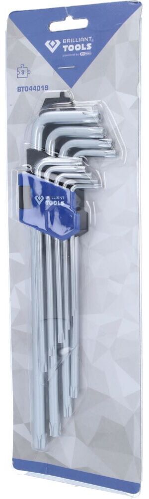 Produktbild Winkelstiftschlüssel-Satz, 9-tlg, Torx®-Profil, lang bild 5