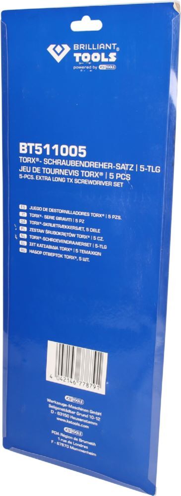 Produktbild Torx-Schraubendreher-Satz, 5-tlg bild 6