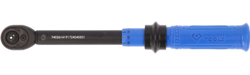 Produktbild Brilliant Tools Ratschen Drehmomentschlüssel umschaltbar 5-25 Nm 1/4 Zoll