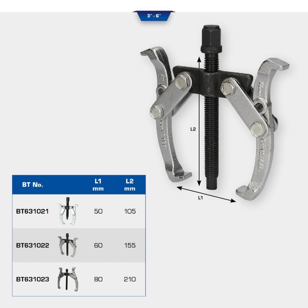 Produktbild Brilliant Tools Universal 2 Arm Abzieher 4 Zoll