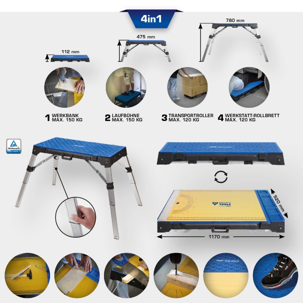 Produktbild 4in1 Universal Werkbank bild 2